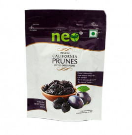 Neo Premium California Prunes, Pitted Dried Plums  Pack  130 grams